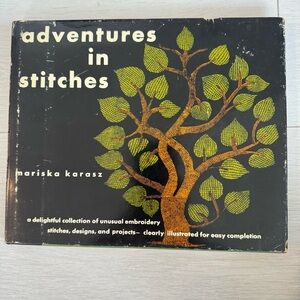 Vintage Adventures in Stitches Book by Mariska Karasz 1950’s